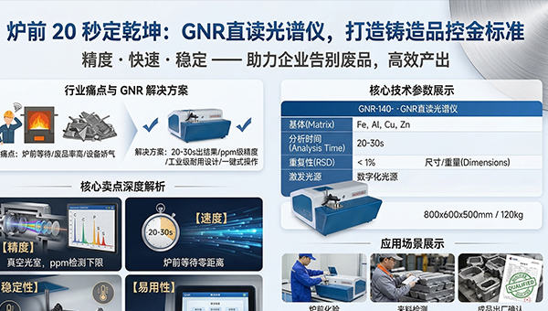 直读光谱仪原理的原理是什么？跟随GNR工程师一起来深度解析